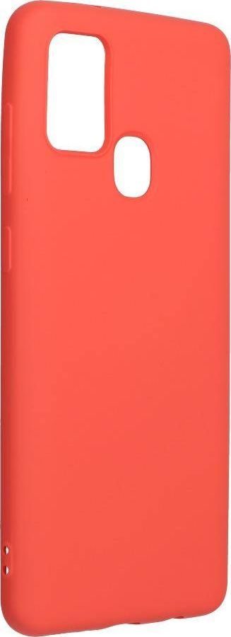 Këllëf telefoni Forcell Silicone Lite për Samsung Galaxy A21s, silikon, rozë