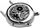 Orë për femra Walter Bach Trier Silver Mesh BAL-2518, e argjendtë