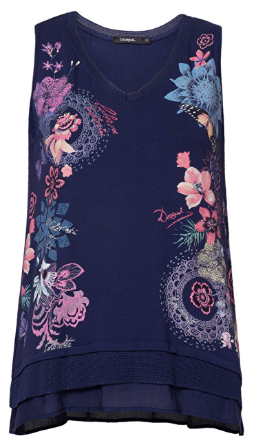 Maicë Desigual TS Obi 19SWTKBI 5000, e kaltër, S