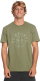 Maicë për meshkuj Quiksilver Circled Script, e gjelbër