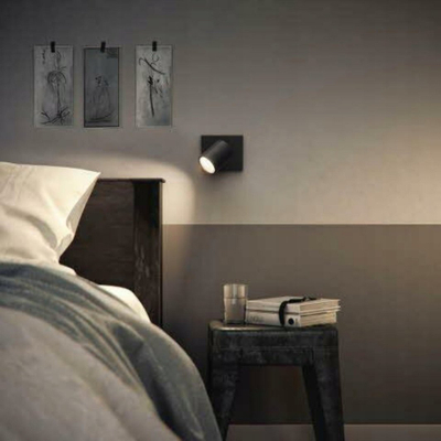 Llambë tavanore Philips Runner Single Spot, GU10, 20W, e zezë