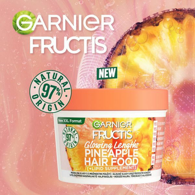 Маска за коса од ананас Garnier, 400 мл
