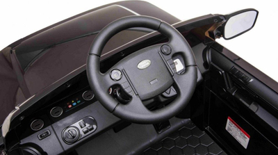 Makina elektrike për fëmijë Land Rover Discovery, 12V, me telekomandë, e zezë