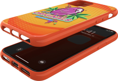 Mbrojtëse Adidas BODEGA FW19 për iPhone 11 Pro, portokalli