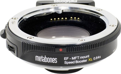 Adapter Metabones Speed Booster XL, Canon EF në Micro Four Thirds, ngjyrë e zezë