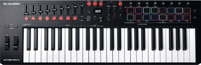 Tastierë MIDI M-Audio Oxygen Pro 49, 49 taste, USB, e zezë