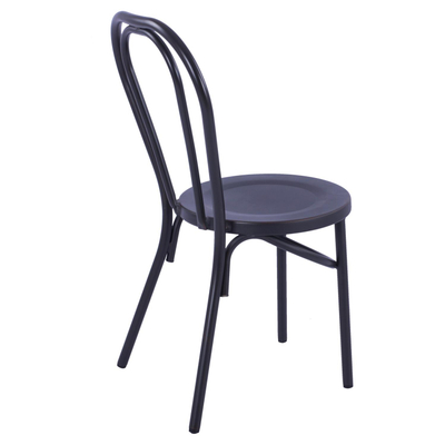 Karrige alumini Vienna 42×52×88.5 cm (HM5557.01), zezë