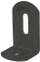 Mbajtëse mobiljeje Triton BRACKET for FURNITURE, 26x40x22x1.0 mm, e zezë