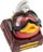 Keycap i punu me dorë Ducky X Hotkeys Ducky League Rocket, 1u, shkon me Cherry MX, i kuq me të verdhë