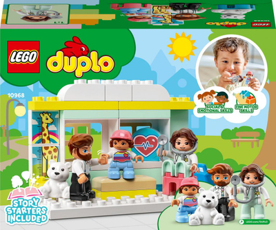 Set LEGO Duplo - Vizito mjekun, 34 pjesë