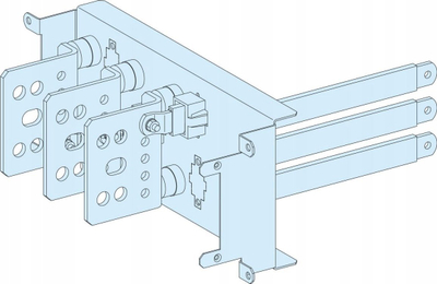 Shinë bartëse Schneider Electric PrismaSeT Busbar, për panele PrismaSeT, për shpërndarje dritash