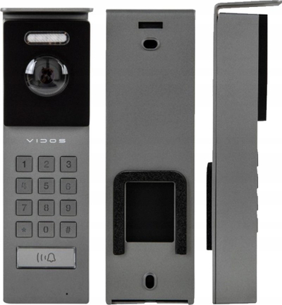 Panel dere Vidos 2IP S202, video interfon IP, kamerë Full HD, gri