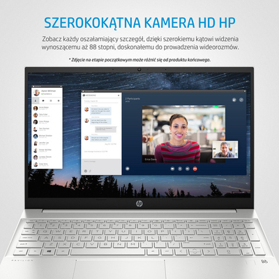 Laptop HP Pavilion 15-eg0319nw, 15.6", Intel Core i5, 8GB RAM, 512GB SSD, Intel Iris Xe Graphics, i argjendtë
