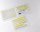Set keycaps tastiere Ducky X Fallout, 132 taste PBT Cherry profile, UK ISO, e bardhë e verdhë