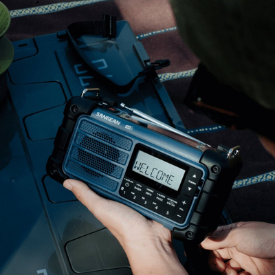 Портабилно радио Сангеан MMR-99, DAB+ FM, Bluetooth, сино и црно