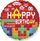 Balonë folie GoDan Happy Birthday Bricks FX, 46cm, shumëngjyrëshe