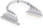 Kabllo PCIe Thermaltake AC-077-CO6OTN-C1, riser 4.0 x16, 400mm, e zezë