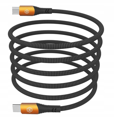 Kabllo Hammer USB-C, 1.2 m, 100W, e zezë