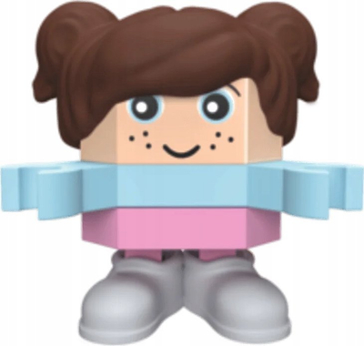 Lodër ndërtimi Trefl Connect Bricks Pocket Girl Bea, 35 pjesë, për fëmijë