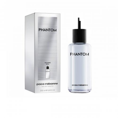 Eau De Toilette Paco Rabanne Phantom, shishe rimbushëse, 200 ml