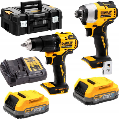 Makine shpimi DeWALT XR, 18V, pa kabllo, e verdhe