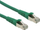 Мрежен кабел Roline Cat6a, 5m, S FTP, зелен