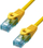 Kabllo rrjeti ProXtend CAT6A, 30 cm, U UTP LSZH, e verdhë