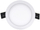 Panel LED Topex SPLIT R, 8W, IP44, i bardhë
