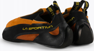 Këpucë ngjitje La Sportiva Cobra, slip-on, lëkurë zdrukth, portokalli