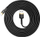 Kabllo Baseus USB-A - Lightning, 3m, e zezë