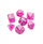 Set zare Gamegenic Candy Like Series, 7 copa RPG, resinë premium, Blueberry