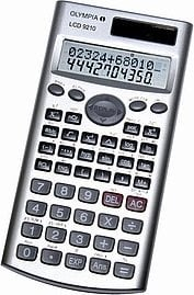 Kalkulator teknik-shkencor Olympia LCD-9210, 12 shifra, ekran me 2 rreshta, ngjyrë argjendi