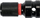 Adapter goditës për bite Yato, 1/2" në 1/4", 50mm, i zi