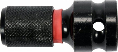 Adapter goditës për bite Yato, 1/2" në 1/4", 50mm, i zi