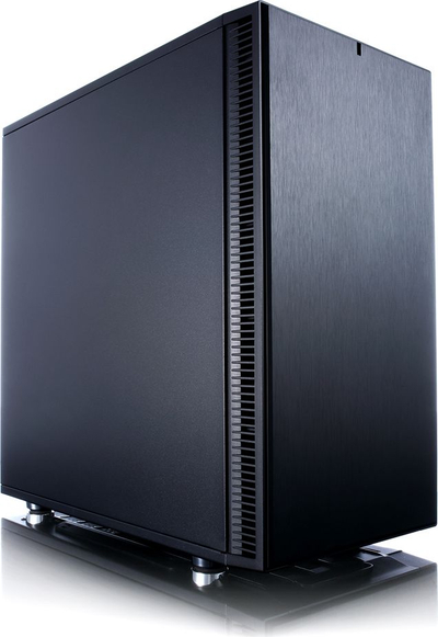 Куќиште за компјутер Fractal Design Define Mini C, Micro ATX, 2 вентилатори 120 mm, црно