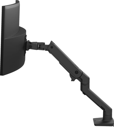 Krah monitori Ergotron HX Desk, deri 49", për tavolinë, i zi