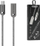 Kabllo karikimi USB Type C Somostel, 1m, 2.4A, argjendtë