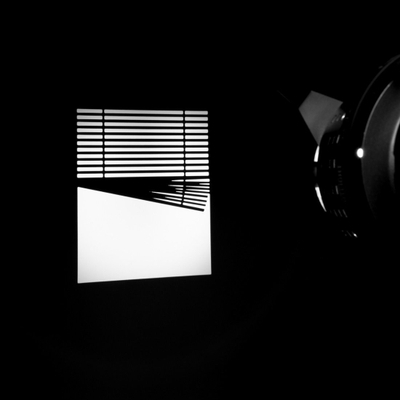 Set gobo çeliku GlareOne Spotlight Gobo Set 1, 8 copa, diametër 66mm, shumëngjyrësh