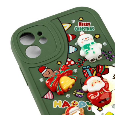 Fotroll për telefon TECH TIME Christmas Edition Green