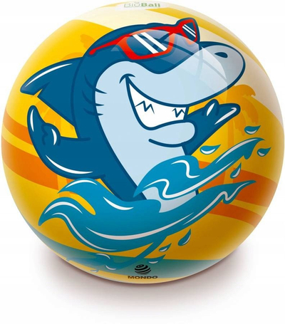 Топка играчка BRIMAREX Surfing Shark, 23cm, шарена