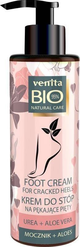 Krem këmbësh Venita Bio Natural Care, për thembra të çara, rigjenerues, me ure dhe aloe, 100 ml