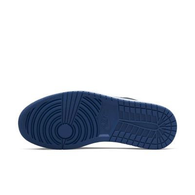Atlete Jordan 1 Retro Low OG Mystic Navy, për goca, blu e errët