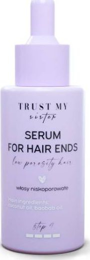 Serum për flokë Trust My Sister, për porozitet të ulët, 40ml