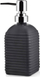 Dispenser sapuni BLACK, 450ml, xham, i zi mat