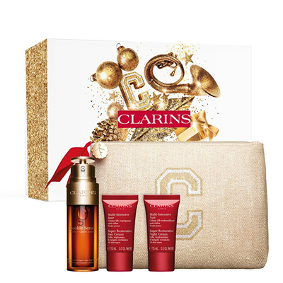 Set Clarins Double Serum & Multi Intensive kCL1094 Serum për fytyrë 50 ml + Krem dite 15 ml + Krem nate 15 ml