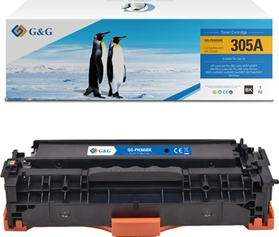 Toner G&amp;G kompatibil HP CE410A, ngjyrë e zezë