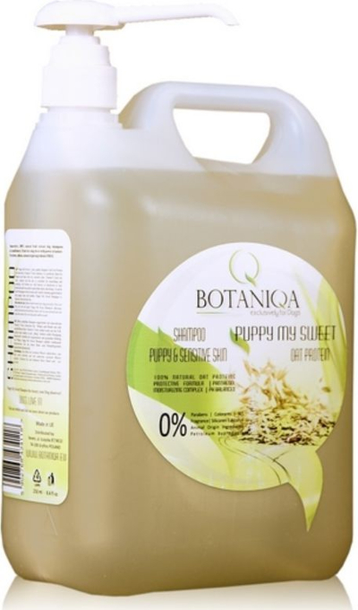Shampo për këlyshë Botaniqa Puppy My Sweet, me proteina të tërshërës, 5L