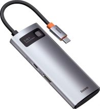 Replikator 5në1 Baseus Metal Gleam HUB