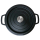 Tenxhere gize Zyle ZY128KI “Dutch Oven”, 6L, e emaluar, e zezë