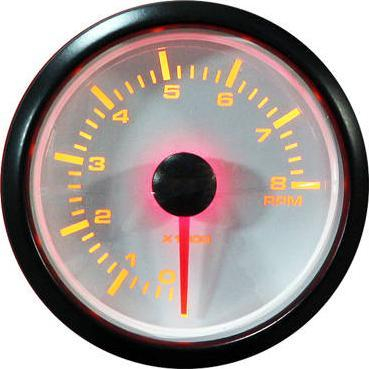 Matës rrotullimesh Auto Gauge STP2W, 52mm, 0–8000 RPM, ngjyrë argjendi